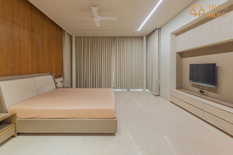 Bedroom with TV Unit